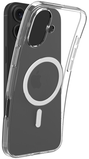 dbramante1928 Greenland Pro Mobildeksel i Gjennomsiktig Resirkulert Plast kompatibel med MagSafe for iPhone 16 Plus