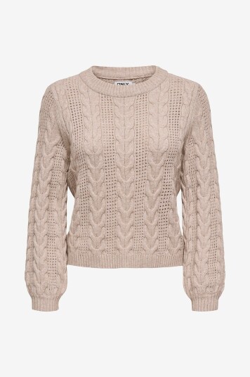 Only Carmakoma Pullover carRubina Natur