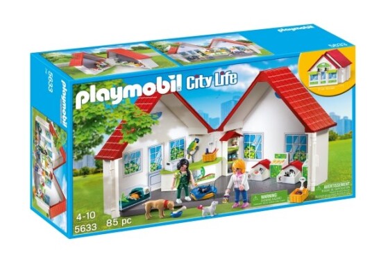 Playmobil City Life Take Along Pet Shop By 4 År Flerfarget Plast