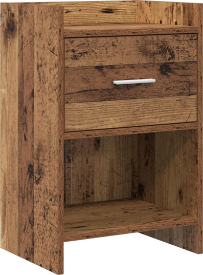 Nattbord Gammelt tre 40 x 30 x 60 cm Konstruert tre