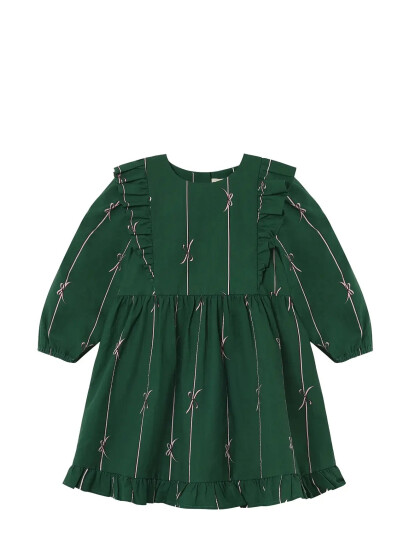 Fliink Bowie Ls Dress Green 80
