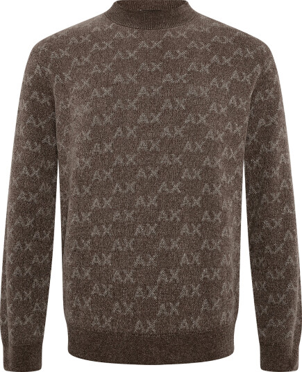 Armani Exchange Pullover Brown S Armani Exchange Pullover Brown S