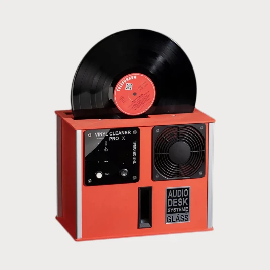 Audio Desk Vinyl Cleaner Pro X - Rød