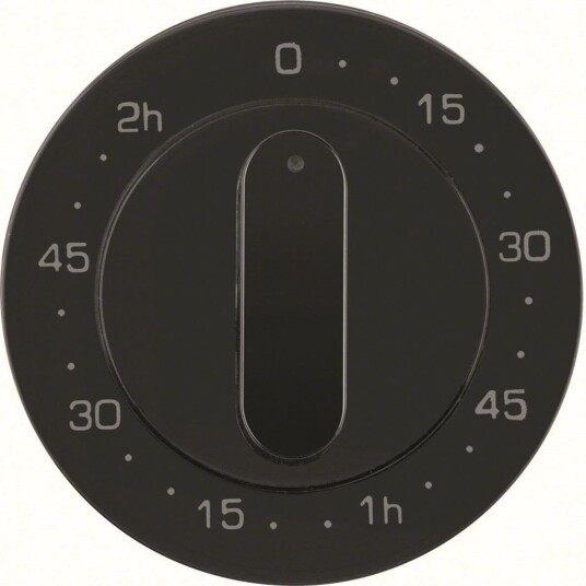Hager 16332045 Midtbrikke For Timer 0–2 H R.1./r.3 Svart