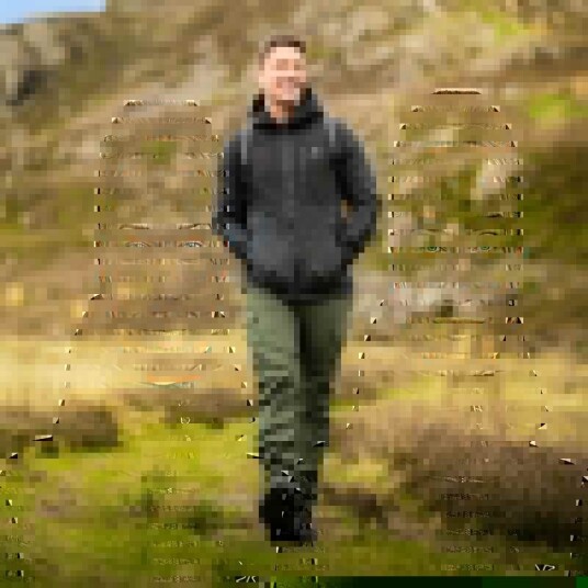 Revolutionrace Wander Pro Wool Hoodie Herre Anthracite XS Herre Overdeler Fleece & midlayers