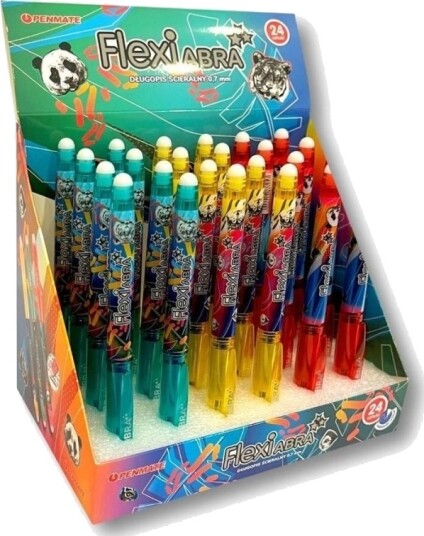 Flexi Abra Wild Slettbar Kulepenn (24 Stk) Penmate