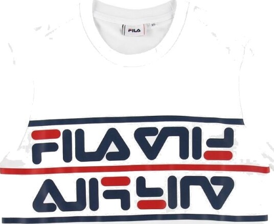 Fila T skjorte Salman Hvit Fila 16 18 år 176 188 T skjorte