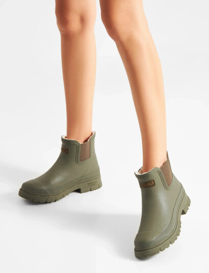 WODEN Liv Warm Waterproof - Khaki green - 39