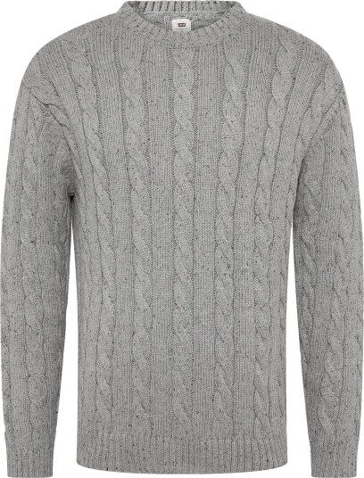 Levi"s® Laurel Crew Cable Neps Grey He - GREYS - S