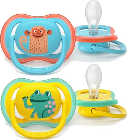 Philips Avent SCF34958 Air Smokk 18+ mnd Blå Og Gul 2 stk Philips Avent SCF34958 Air Smokk 18+ mnd Blå Og Gul 2 stk