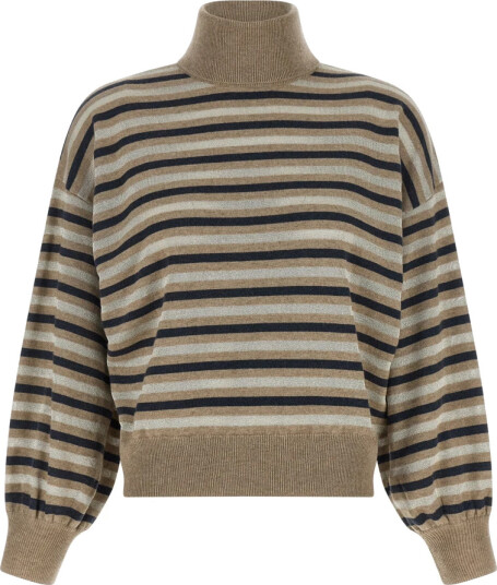Brunello Cucinelli Dame Strikkevarer Flerfarget S,