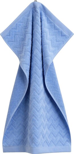 Gant Home Håndkle Jacquard Herringbone 50x70 cm Blå Gant Home Håndkle Jacquard Herringbone 50x70 cm Blå