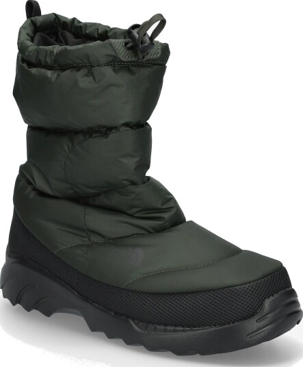 The North Face Nuptse Traction Bootie BOTTLE GREEN/TNF BLACK 37 The North Face Nuptse Traction Bootie BOTTLE GREEN/TNF BLACK 37