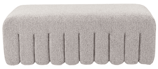 Trend Collection Ciske Puff Bouclé Sand L – 123 x 46 x 45 cm Trend Collection Ciske Puff Bouclé Sand L – 123 x 46 x 45 cm