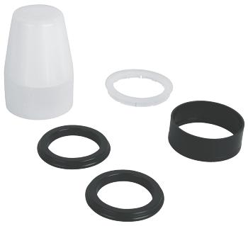 Grohe Pakningssett 46429K00 for Sanitærinstallasjoner, Sort Plast Grohe Pakningssett 46429K00 for Sanitærinstallasjoner, Sort Plast