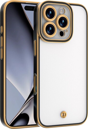 TFO Silky Gold deksel for iPhone 17 Pro Svart