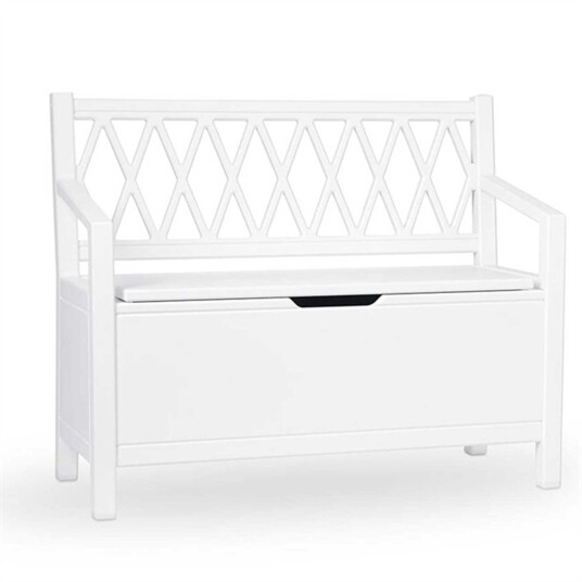 Cam Cam Copenhagen Harlequin Børne Opbevaringsbænk White Cam Cam Copenhagen Harlequin Børne Opbevaringsbænk White