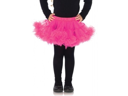 Hot Pink Tylskørt, Barn Hot Pink Tylskørt, Barn