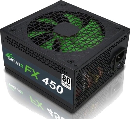 Evolveo Fx 450 Strømforsyning 450W Atx 14cm