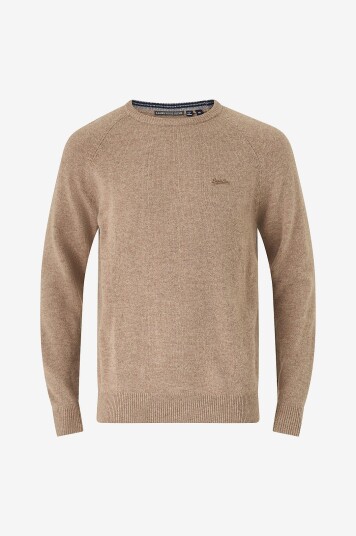 Superdry Pullover Wool Blend Brun
