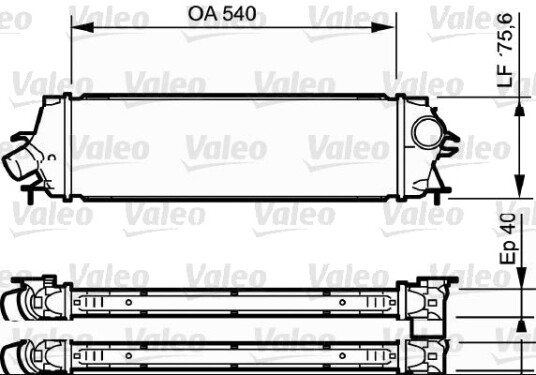 Intercooler VALEO 818771 Intercooler VALEO 818771