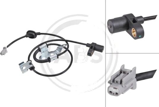 Sensor, ABS A.B.S. 31937