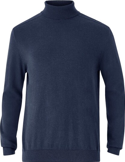 Selected HOMME - Pologenser slhBerg Roll Neck - Blå Selected HOMME - Pologenser slhBerg Roll Neck - Blå