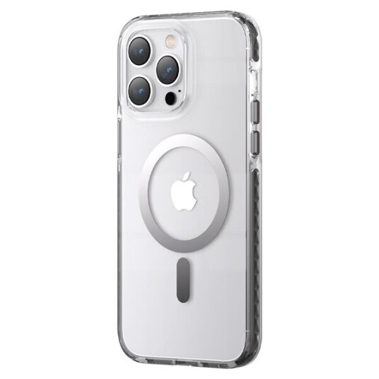 Kingxbar Kingxbar Pqy Ice Crystal Series Magnetisk Deksel Til Iphone 14 Plus Magsafe Grå