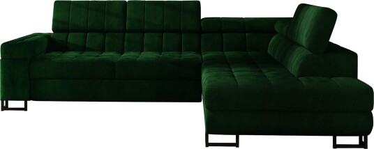 Elkind Hjørnesofa Høyre Mørkegrønn