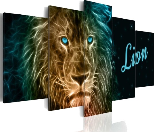 Bilde Gold Lion 100x50 Artgeist sp. z o. o.