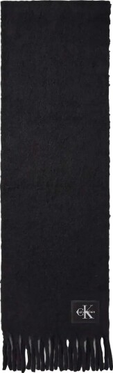 Calvin Klein Brushed Solid Hw Scarf - BLACK - One Size