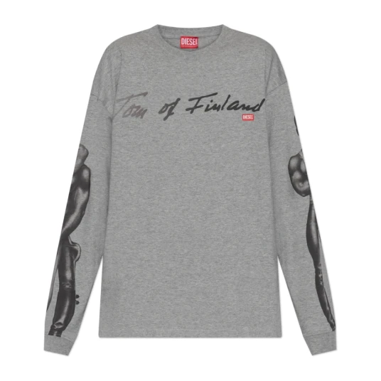 Diesel unisex Topper Grå M Diesel unisex Topper Grå M