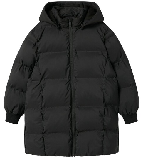 name it Nkfmusk Puffer Jacket Long Tb Black 116