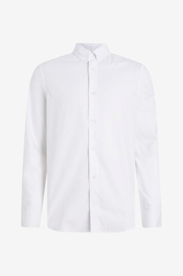 Calvin Klein - Oxfordskjorte Oxford Stretch Regular Fit Shirt - Hvit