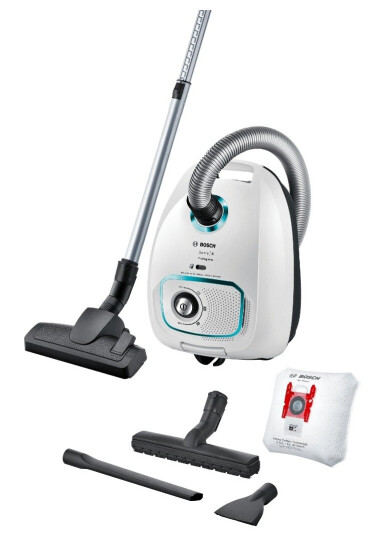 BOSCH BGBS4HYG1 PROHYGIENIC STØVSUGER HVIT BOSCH BGBS4HYG1 PROHYGIENIC STØVSUGER HVIT