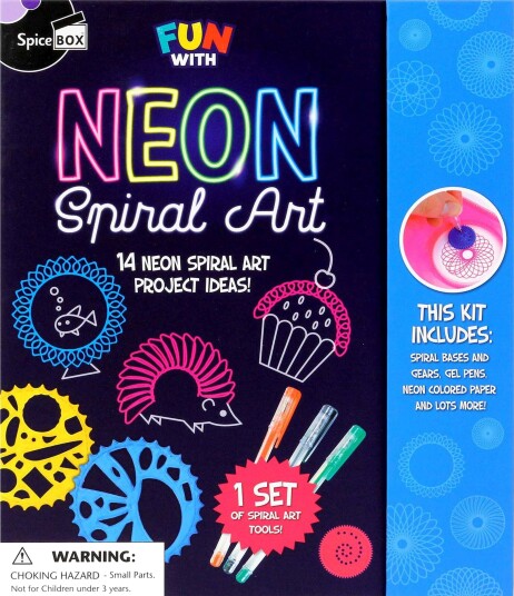 Spice Box Neon Spiralkunst Spice Box Neon Spiralkunst