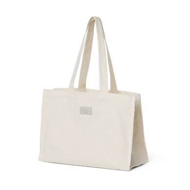 Cam Cam® COPENHAGEN Canvas bæreveske Class ic Stripes Camel Cam Cam® COPENHAGEN Canvas bæreveske Class ic Stripes Camel