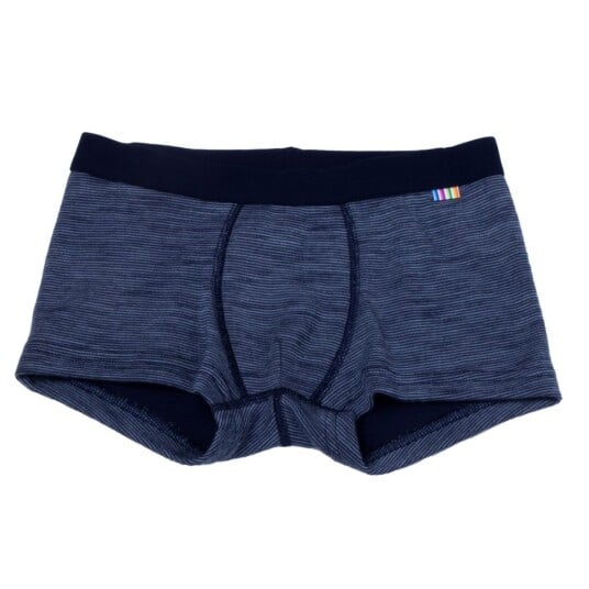 Joha   Boxershorts i Ull Basic Blå Melert   110
