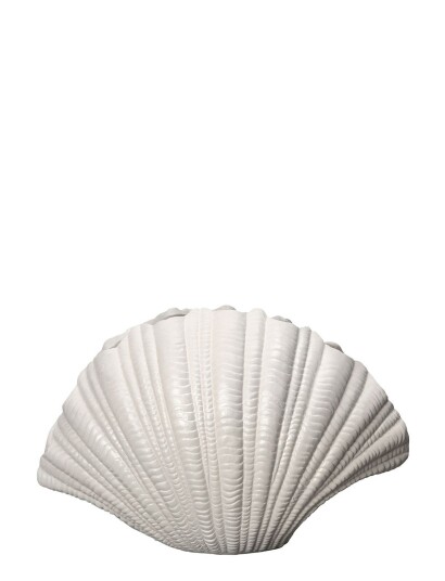 Byon Vase Shell White H21CM
