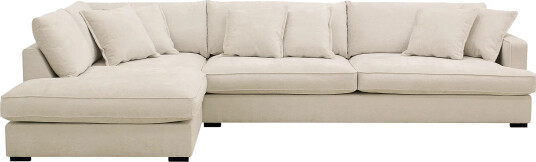 Rossita Lyx 4 seters Venstrevendt L formet Extra Dyp Sjeselongsofa i Chenille Beige Chenille Rossita Lyx 4 seters Venstrevendt L formet Extra Dyp Sjeselongsofa i Chenille Beige Chenille