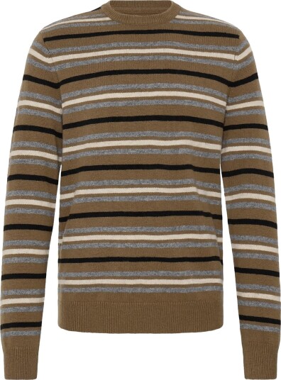 Blend Bhbranko Crew Knit Stripe KANGAROO M