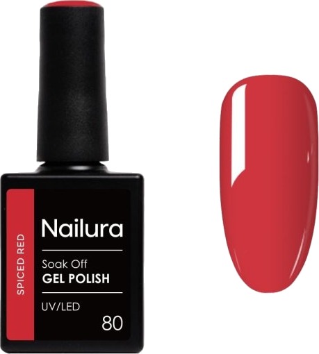 Nailura Gelpolish 80 – Spiced Red – 10 ml Nailura Gelpolish 80 – Spiced Red – 10 ml