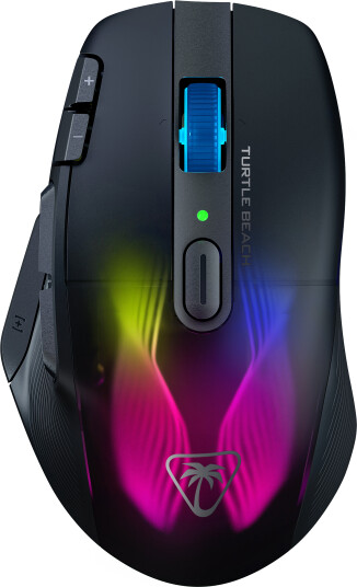 Turtle Beach Kone XP Air Trådløs Gamingmus med 19000 DPI og Ladestasjon (Sort)