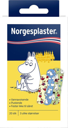 Norgesplaster Moomin plaster 20 stk