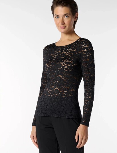 Oroblu Oroblu Perfect Line Glamour Lace Ca Black S