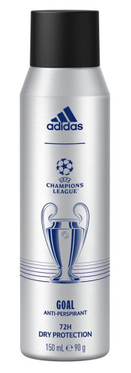 Adidas Uefa Goal Edition Anti-perspirant Spray 150ml Adidas Uefa Goal Edition Anti-perspirant Spray 150ml