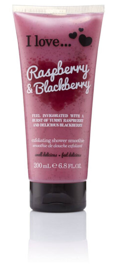I Love Exfoliating Shower Smoothie Raspberry & Blackberry 200ml