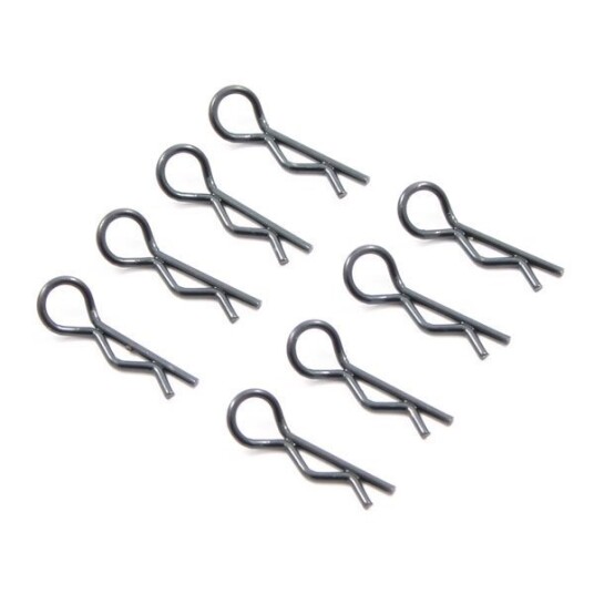 Fastrax Black Small Clips (8)
