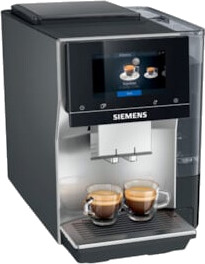Siemens EQ700 Automatisk Espressomaskin med Melkeskummer 19 Bar Inox/Sølv Siemens EQ700 Automatisk Espressomaskin med Melkeskummer 19 Bar Inox/Sølv