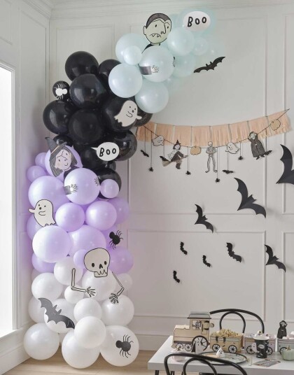 Stort Ballongbuesett 95 Ballonger Boo! Party